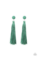 Load image into Gallery viewer, Paparazzi  Tightrope Tassel -Green